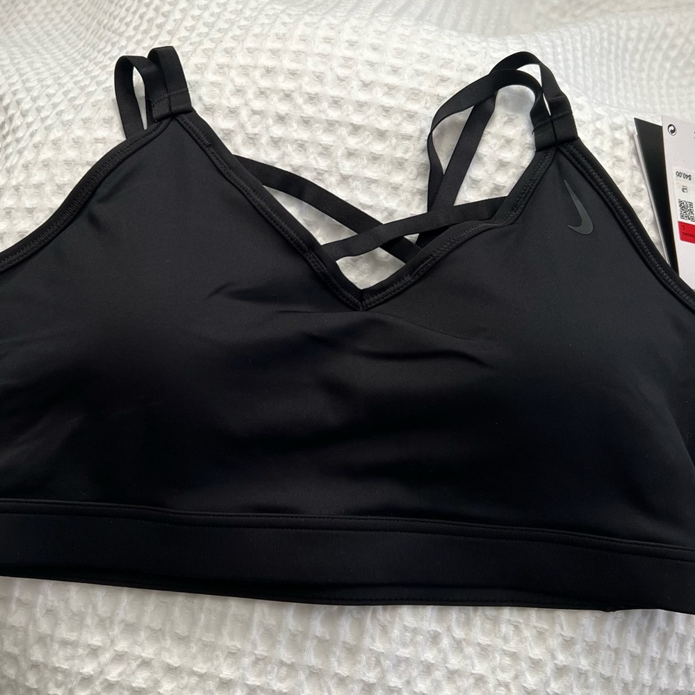 Nike Sport Bra Black  Size: Large